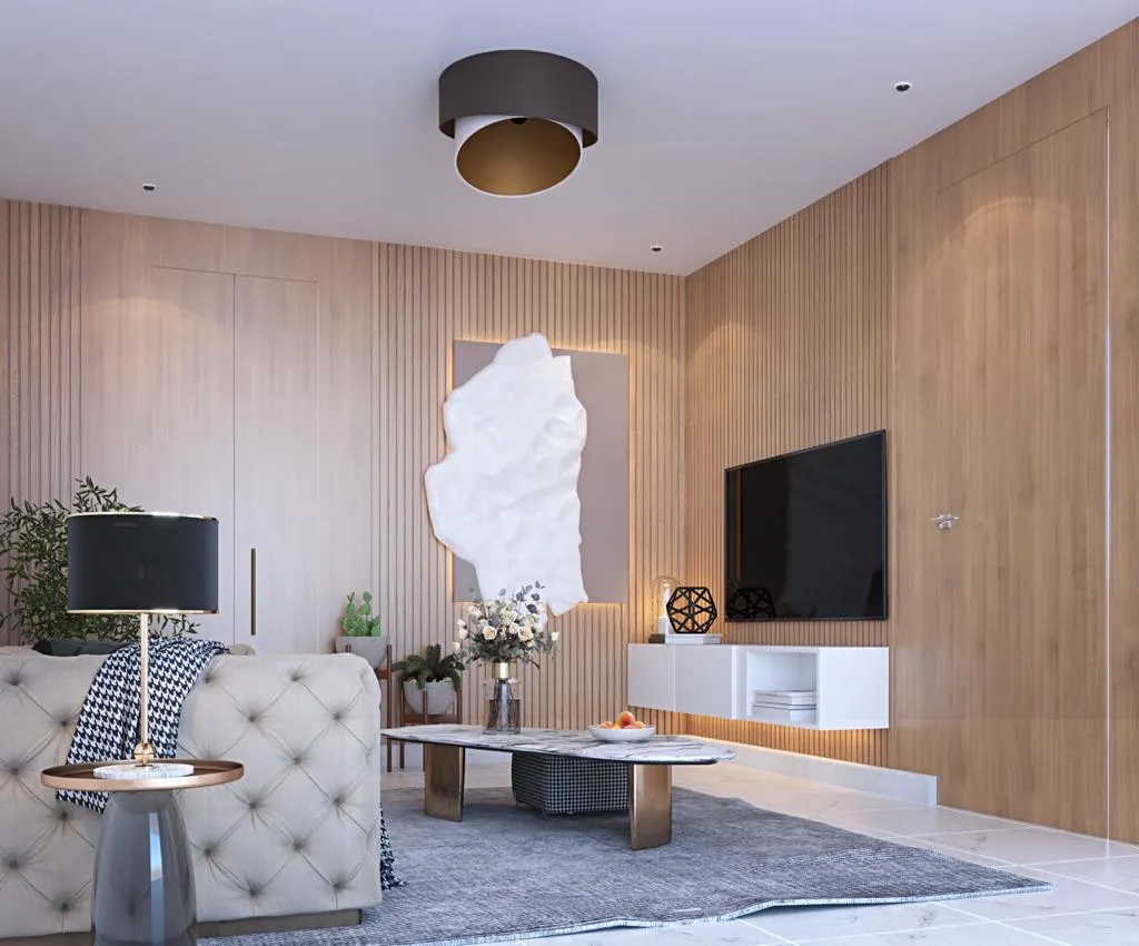 Elegant dining space with luxury furnishings